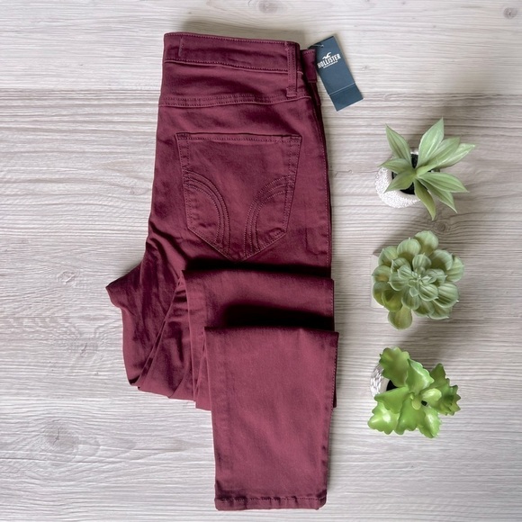 HOLLISTER high-rise super skinny classic stretch pants size 5 NWT - Picture 1 of 13